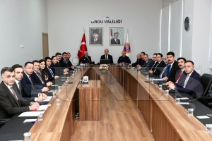 �l G�venlik ve Koordinasyon Toplant�s� Yap�ld�